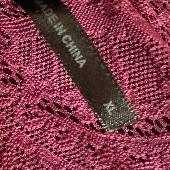 Killstar Hecate Maroon Lace Maxi Size XL - Picture 5 of 16